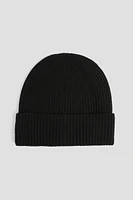 Ardene Solid Ribbed Beanie in | Polyester/Elastane