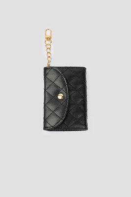 Ardene Quilted Cardholder in | Faux Leather/Polyester