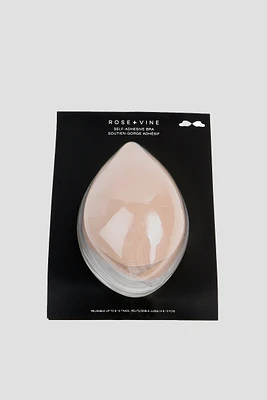 Ardene Self-Adhesive Bra in Beige | Size XS | Nylon/Spandex