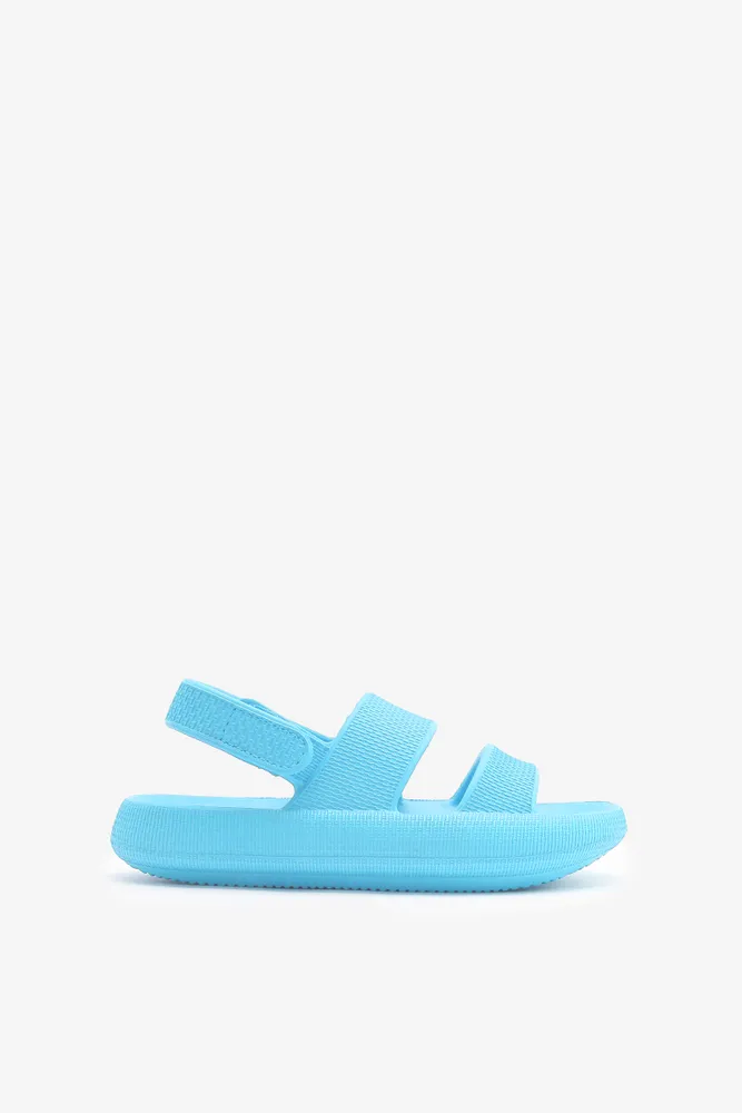 Ardene Kids Slingback Sandals in Light Blue | Size