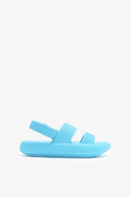 Ardene Kids Slingback Sandals in Light Blue | Size