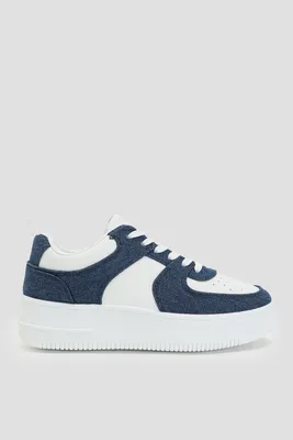 Ardene Court Platform Sneakers in | Size | Faux Leather