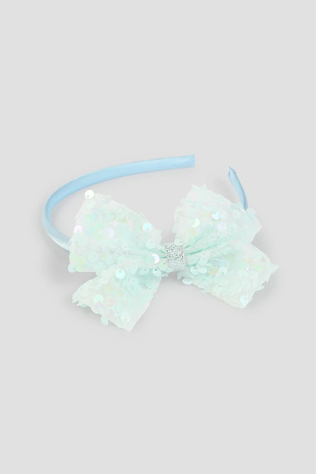 Ardene Kids Light Sequin Bow Headband