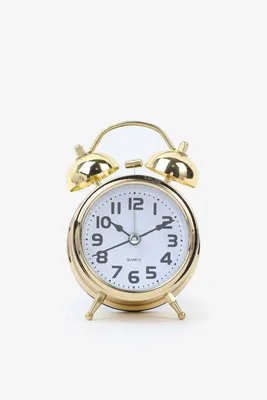 Ardene Gold Alarm Clock