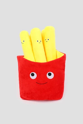Ardene Plush Fries in Red