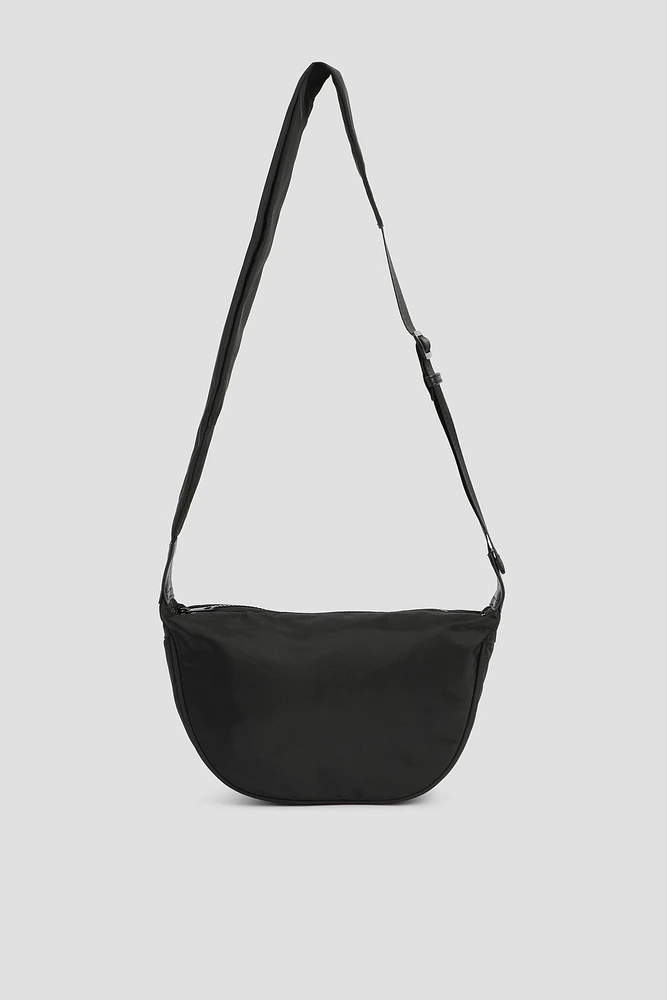 Ardene Nylon Crossbody Bag in Black | Polyester/Nylon