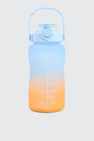 Ardene 1.5 L Ombre Water Bottle in Light Blue