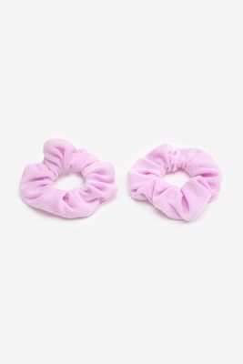 Ardene 2-Pack Terry Scrunchies