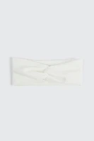 Ardene Super Soft Twist Headwrap in White | Polyester