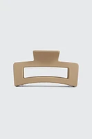 Ardene Cutout Hair Claw in Beige