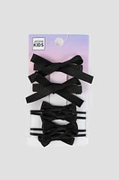 Ardene Kids 6-Pack Hair Bow Set in