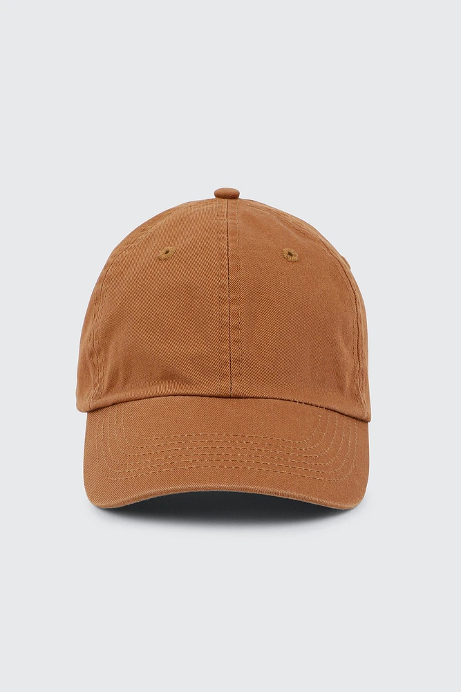 Ardene Solid Cap in Bronze | 100% Cotton