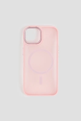 Ardene Matte iPhone 13/14 Case in Light Pink