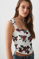 Ardene Tie Back Sweetheart Top in | Size | Polyester/Elastane
