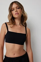 Ardene Seamless Crop Top Bralette in | Size | Nylon/Elastane | Eco-Conscious