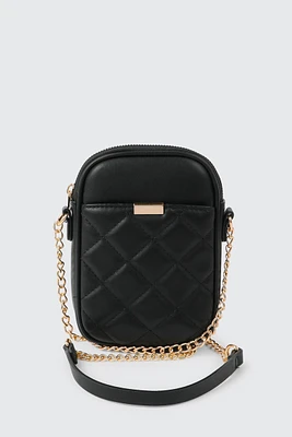 Ardene Quilted Phone Bag in | 100% Recycled Polyester | Eco-Conscious