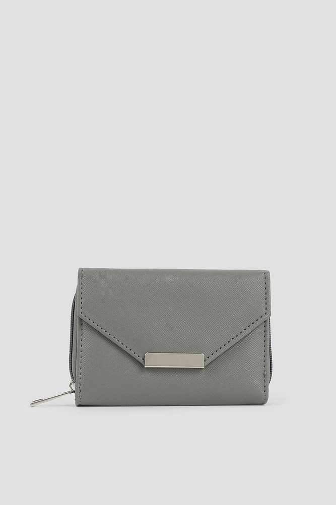 Ardene Small Envelope Wallet in | Faux Leather