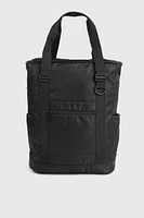 Ardene Nylon Backpack with Handles in Black | 100% Recycled Polyester/Nylon | Eco-Conscious