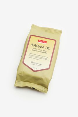 Ardene Argan Oil Facial Wipes in Beige