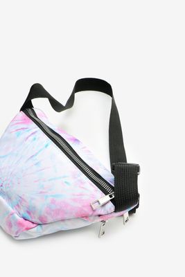 Sac banane double fermeture tie-dye