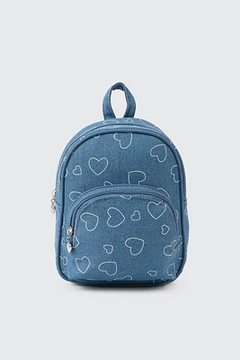 Ardene Kids Printed Backpack in | Polyester
