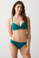 Ardene Classic Bikini Bottom in Medium Green | Size | Polyester/Nylon/Elastane