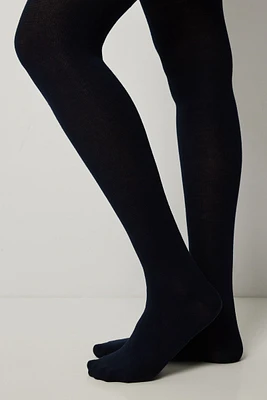 Ardene 120 Denier Tights in Dark | Size | Polyester/Rayon/Spandex | Eco-Conscious