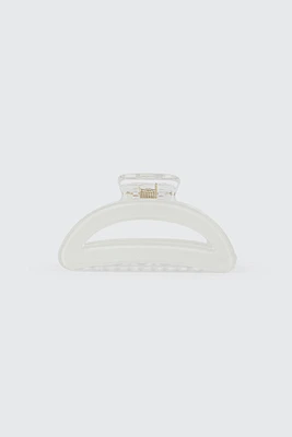 Ardene Cutout Hair Claw in White