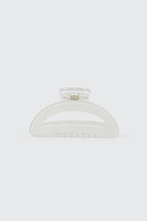 Ardene Cutout Hair Claw in White