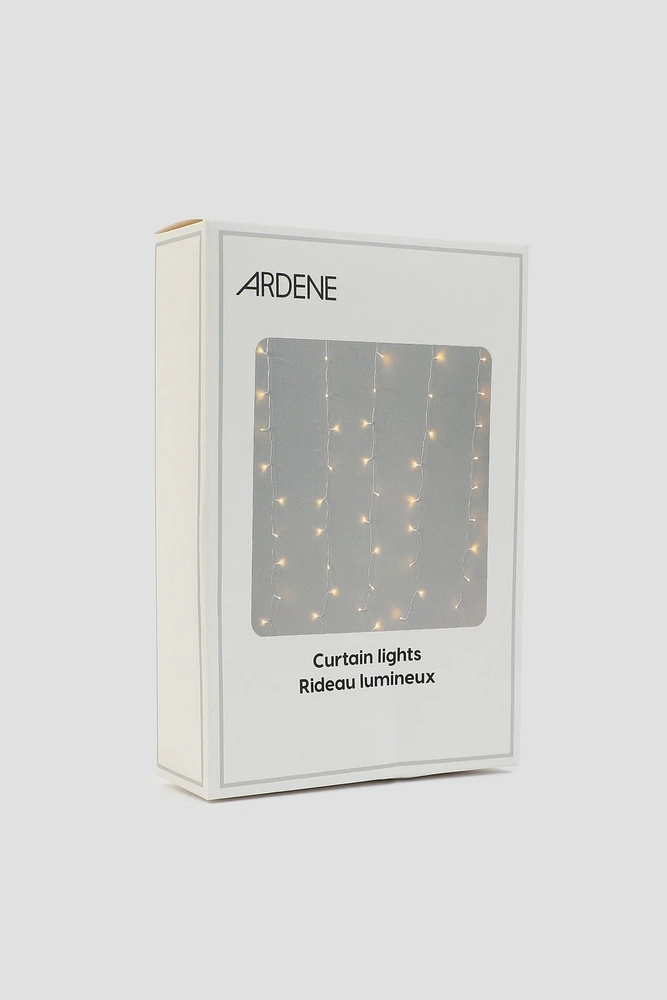 Ardene LED Curtain Lights in Clear