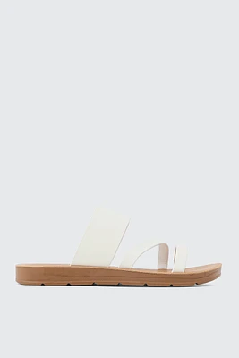 Ardene Strappy Flat Sandals in | Size | Eco-Conscious