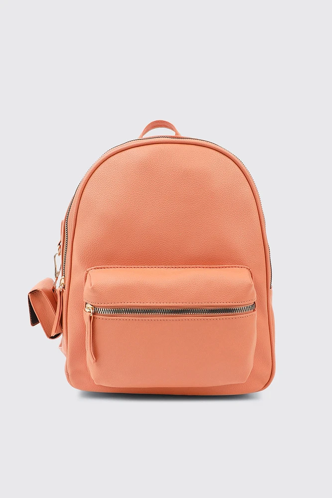 Ardene Backpack with Coin Purse in | Faux Leather/Polyester