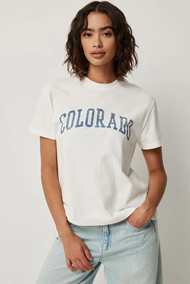 Ardene Destination T-Shirt in | Size | 100% Cotton
