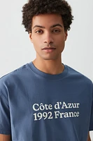 Ardene Man Boxy Graphic T-Shirt For Men in | Size | 100% Cotton