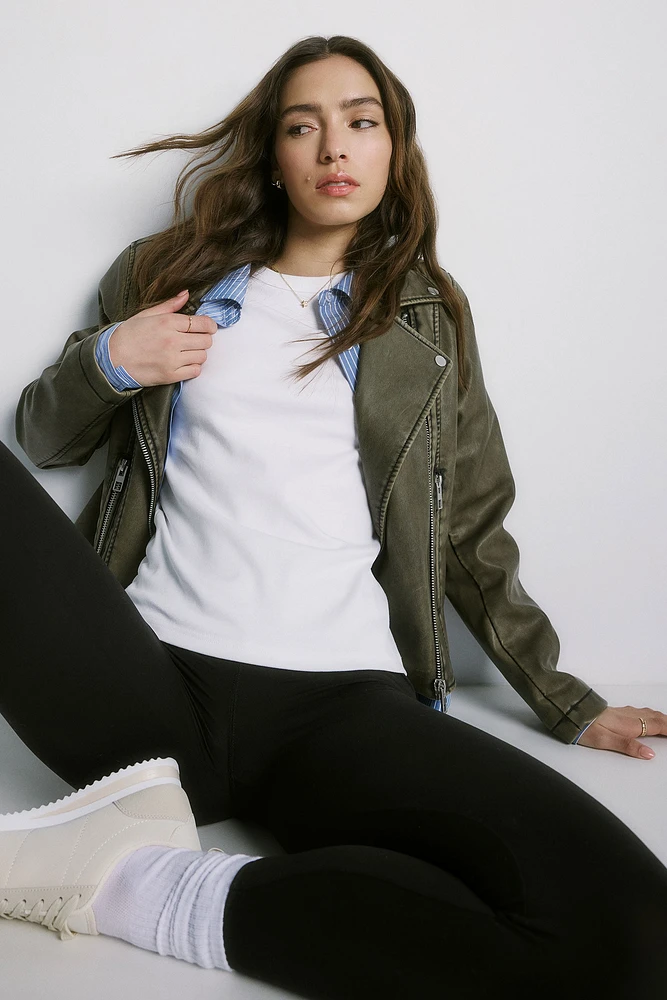 Ardene Effortless Everyday T-Shirt in | Size | Cotton/Elastane | Eco-Conscious
