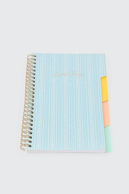 Ardene Little Things Notebook in Light Blue