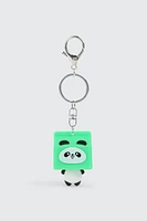 Ardene Kids Light Up Panda Keychain in Light Green