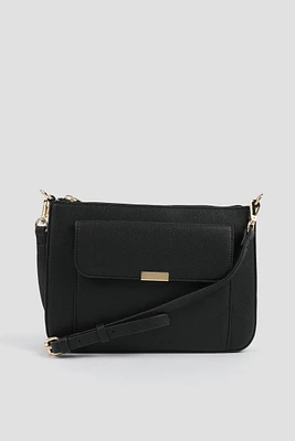 Ardene Small Crossbody Bag in | Faux Leather/Polyester