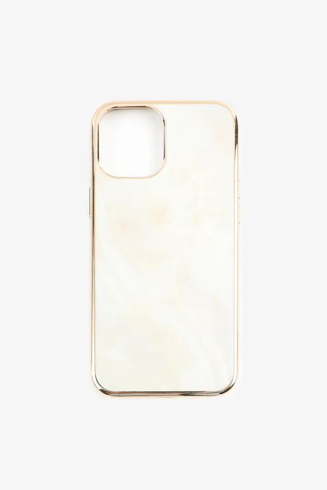 Ardene Marble iPhone 12 Pro Max Case in White