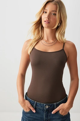 Ardene Basic Super Soft Spaghetti Strap Tank in | Size | Polyester/Elastane | Eco-Conscious