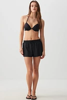 Ardene Microfiber Flowy Shorts in | Size | Polyester/Nylon/Elastane
