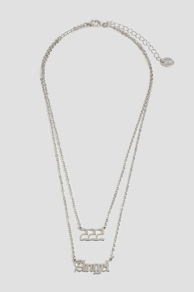 Ardene Chain Necklace in Silver