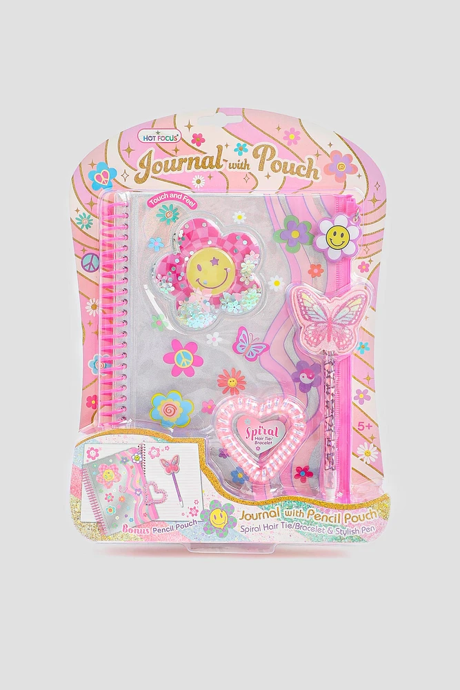 Ardene Kids Butterfly Pen & Notebook