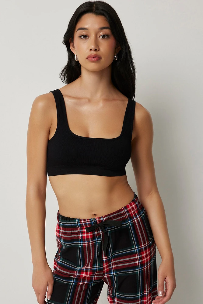 Ardene Seamless Crop Top Bralette in | Size | Nylon/Elastane | Eco-Conscious