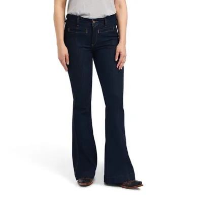 R.E.A.L. High Rise Alexa Flare Jean