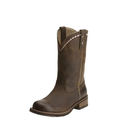 Unbridled Roper Western Boot