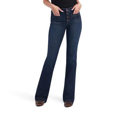 Slim Trouser Gabriella Wide Leg Jean