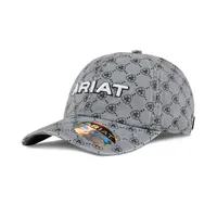 Shield logo print cap