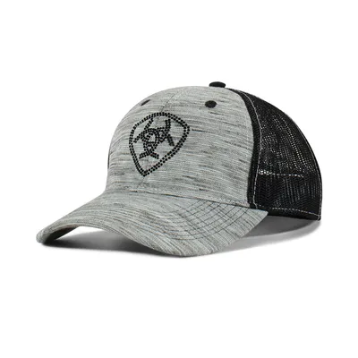 Shield embossed logo cap