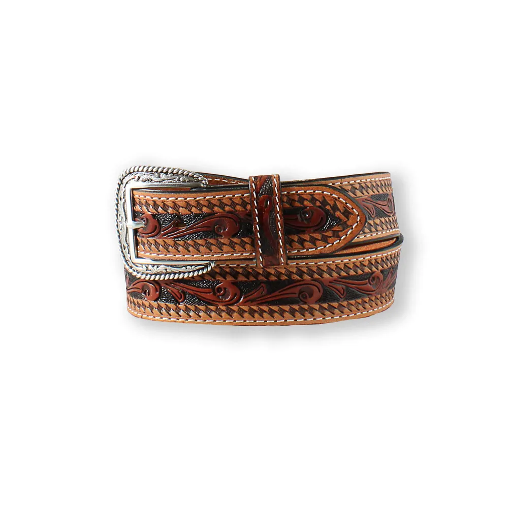 Rad Men's Ostrich Pattern Belt